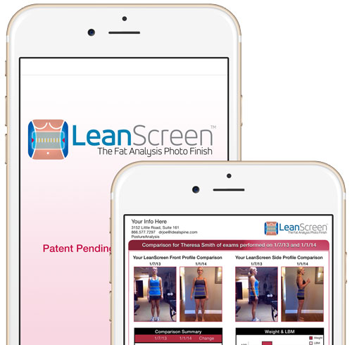 LeanScreen body measurement app for fitness
